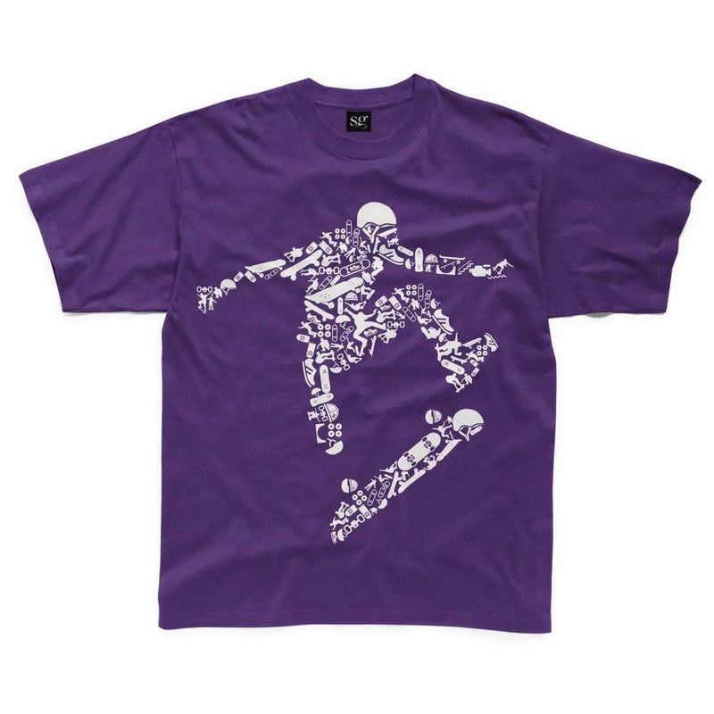 Skateboarder kids Children&