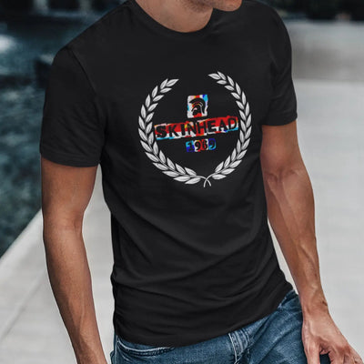 Skinhead 1969 Union Jack Laurel Leaf Men’s T-Shirt - Mens