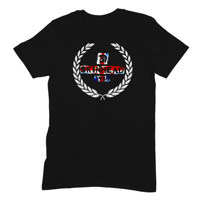 Skinhead 1969 Union Jack Laurel Leaf Men’s T-Shirt - S -