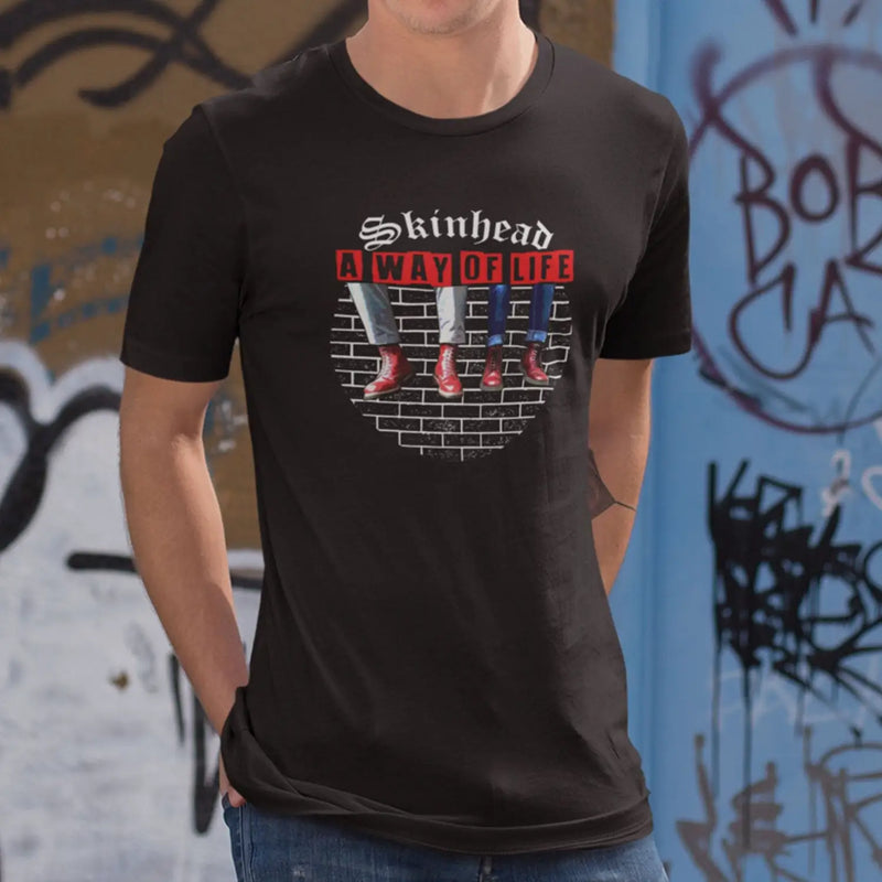 Skinhead A Way of Life Boots Men’s T-Shirt - Mens T-Shirt