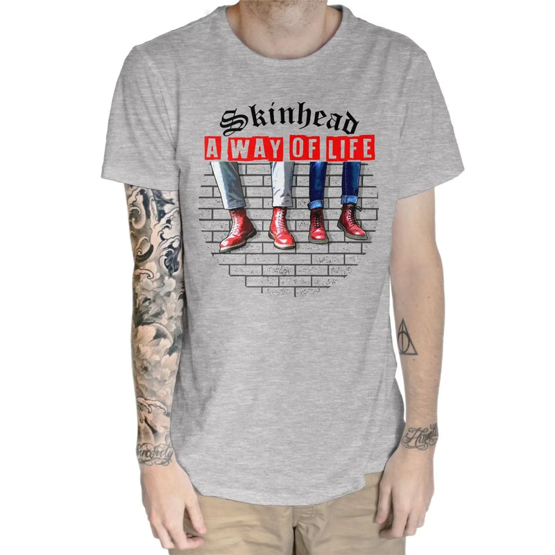 Skinhead A Way of Life Boots Men’s T-Shirt - M / Heather