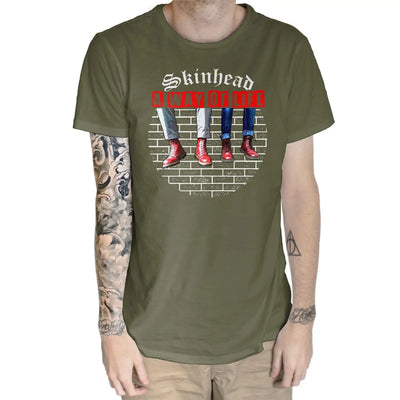 Skinhead A Way of Life Boots Men’s T-Shirt - XXL / Khaki -