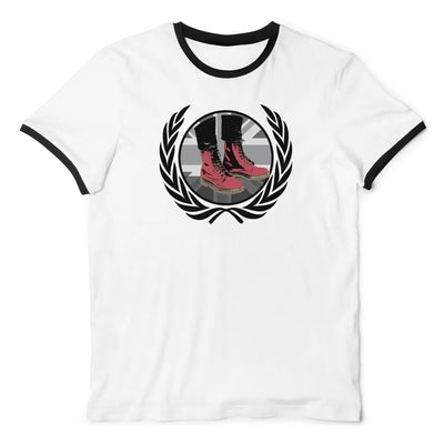 Skinhead Docs Men's Ringer T-shirt M