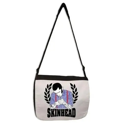 Skinhead Laurel Leaf Laptop Messenger Bag