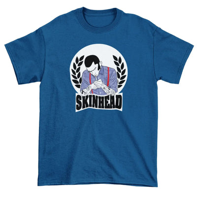 Skinhead Laurel Leaf Men's T-Shirt L / Royal Blue