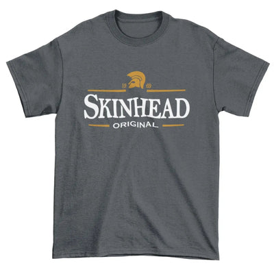 Skinhead Original Logo Men's T-Shirt XXL / Charcoal