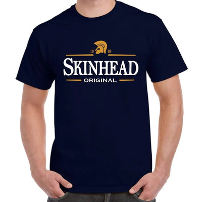 Skinhead Original Logo Men's T-Shirt XXL / Navy Blue