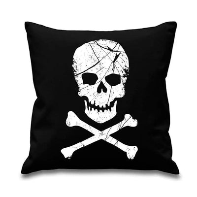 Skull and Crossbones Pirate Cushion