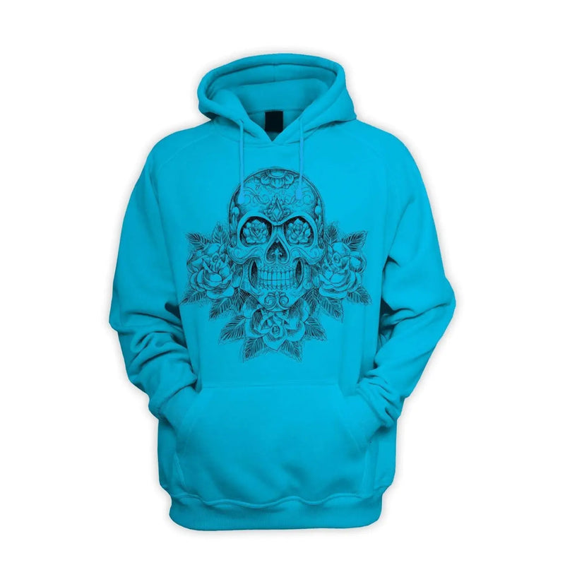 Skull and Roses Tattoo Men&