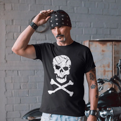 Skull & Crossbones Fancy Dress Mens T-Shirt