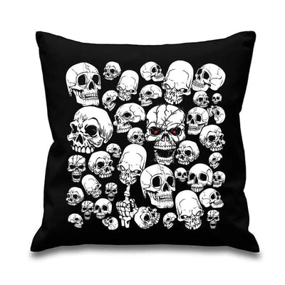 Skull Garden Scatter Cushion
