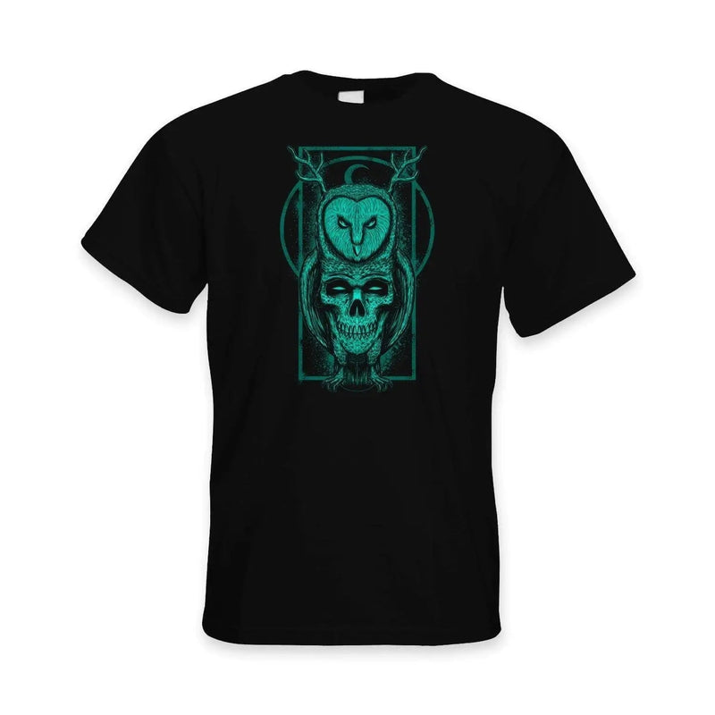 Skull Owl Hipster Men&