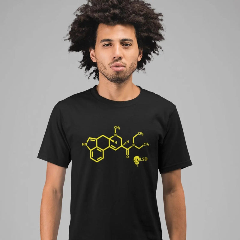 Smiley Acid LSD Chemical Formula Men&