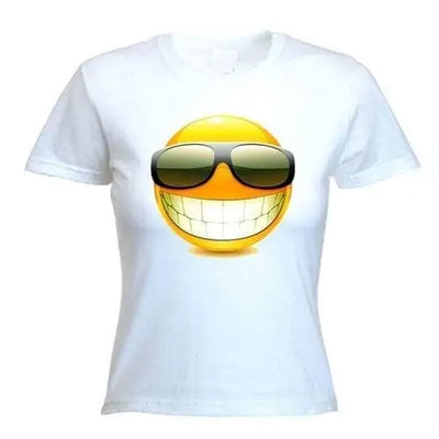 Smiley Face Acid House Women's T-Shirt XL / White