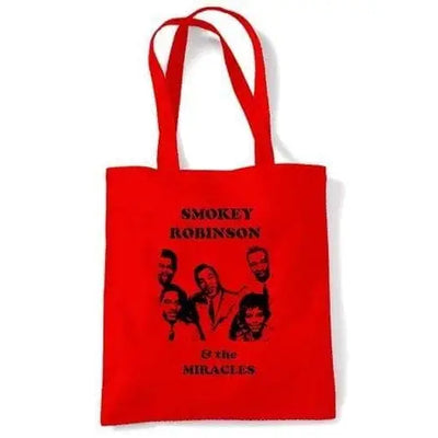 Smokey Robinson & The Miracles Shoulder Bag Red