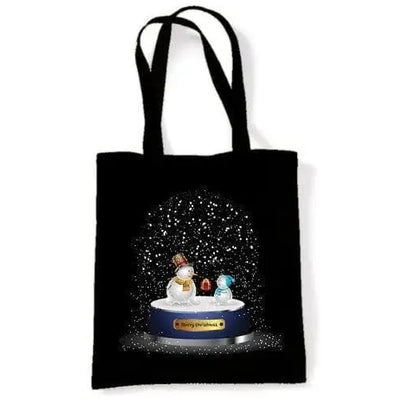 Snow Globe Christmas Shoulder Bag