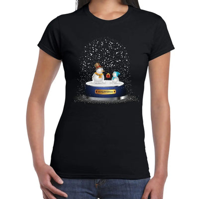 Snow Globe Women's Christmas T-Shirt