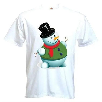 Snowman Men's Christmas T-Shirt