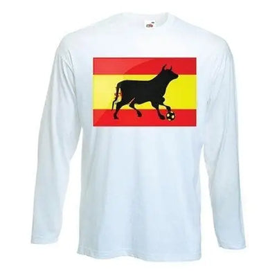 Spanish Bull Football Long Sleeve T-Shirt