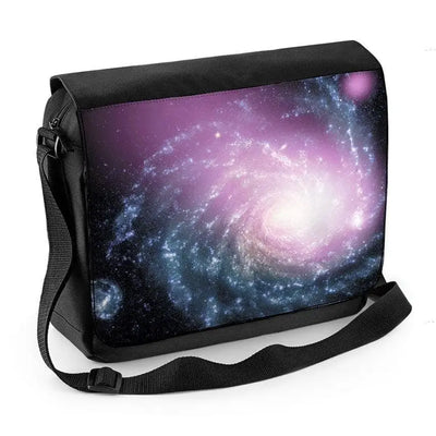 Spiral Galaxy Laptop Messenger Bag
