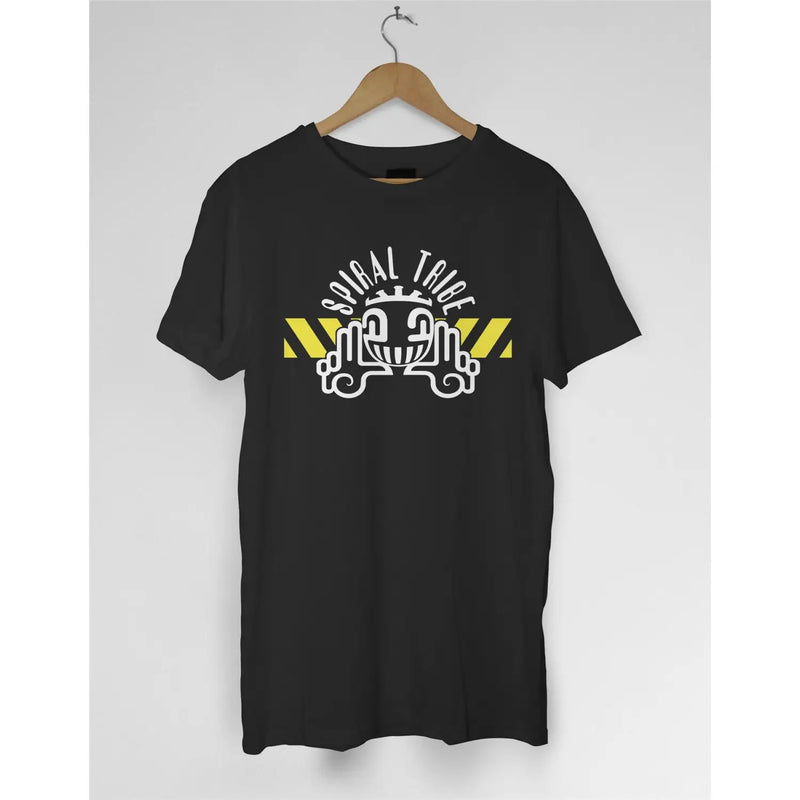 Spiral Tribe Logo T Shirt - L / Black - Mens T-Shirt