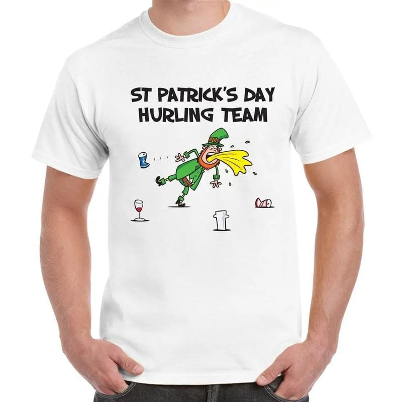St. Patricks Day Hurling Team Irish Men&