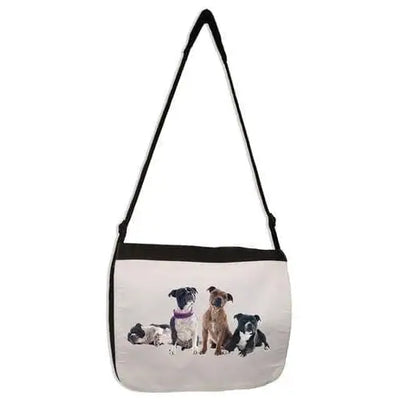 Staffordshire Bull Terrier Laptop Messenger Bag