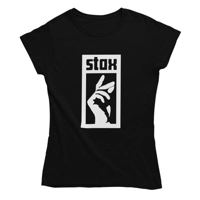 Stax Records Women’s T-Shirt - S / Black - Womens T-Shirt
