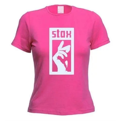Stax Records Women's T-Shirt S / Dark Pink