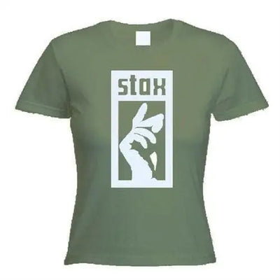 Stax Records Women's T-Shirt S / Khaki