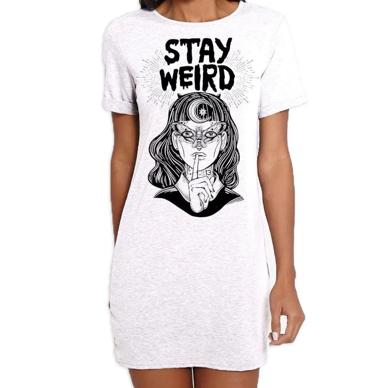 Stay Wierd Witch Girl Hipster Large Print Women&