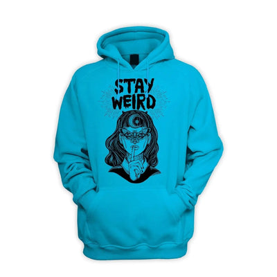 Stay Wierd Witch Girl Hipster Men's Pouch Pocket Hoodie Hooded Sweatshirt