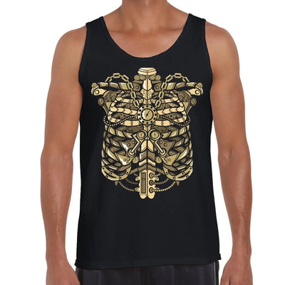 Steampunk Ribcage Men's Vest Tank Top L