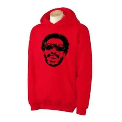 Stevie Wonder Hoodie S / Red