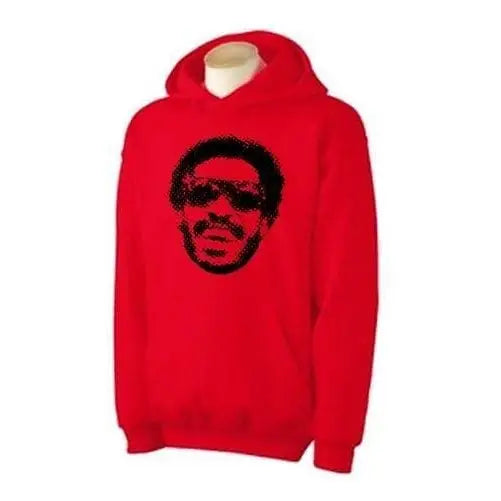 Stevie Wonder Hoodie S / Red