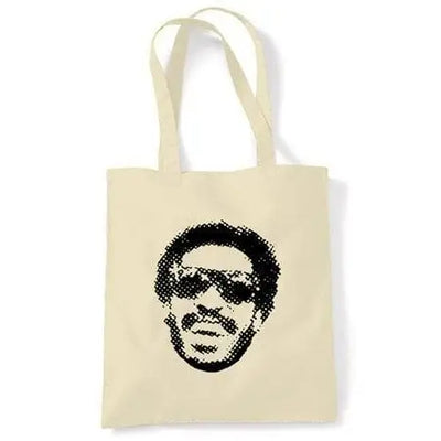 Stevie Wonder Shoulder Bag Cream