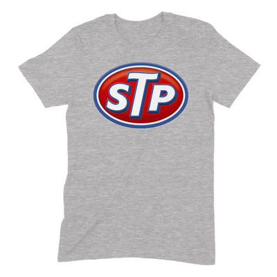 STP Logo Mens T-Shirt - M / Light Grey - Mens T-Shirt
