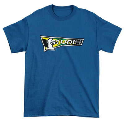 Studio One Records Jamaican Logo Men's T-Shirt L / Royal Blue