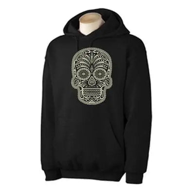 Sugar Skull Hoodie L / Black