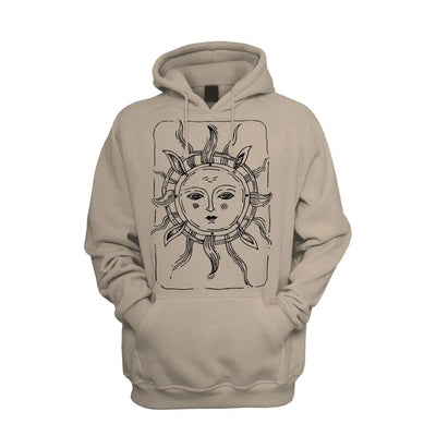 Sun Design Men's Pouch Pocket Hoodie Hooded Sweatshirt XXL / Khaki