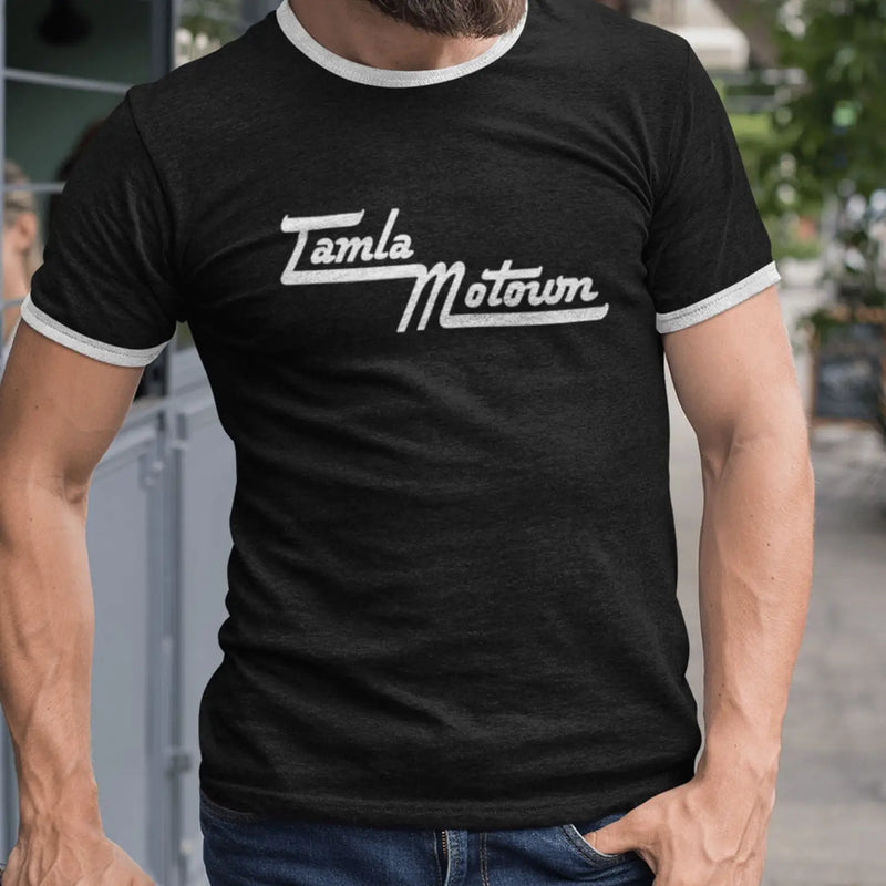Tamla Motown Across Logo Ringer T-Shirt