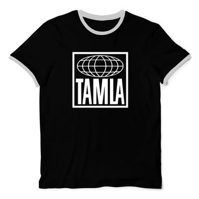 Tamla Motown Globe Logo Ringer T-Shirt L