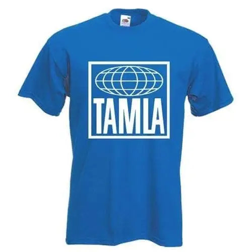 Tamla Motown Records Globe Logo T-Shirt 3XL / Royal Blue