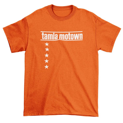 Tamla Motown Records Stars T-Shirt XL / Orange