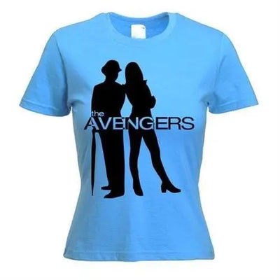 The Avengers Ladies T-Shirt M / Light Blue
