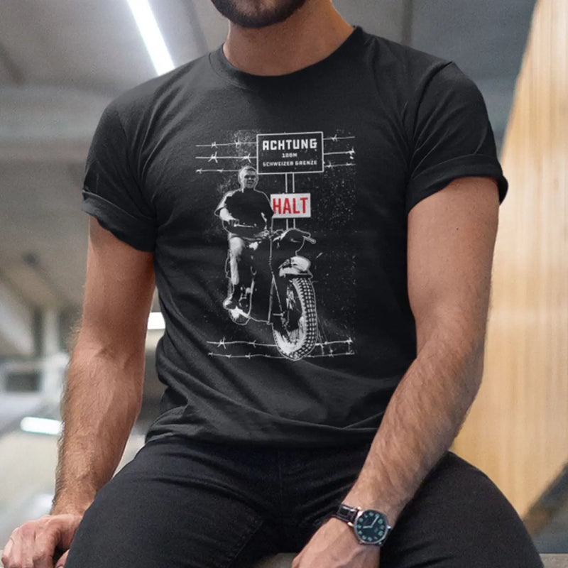 The Great Escape Featuring Steve McQueen Men’s T-Shirt -