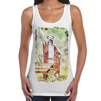 The Magician Tarot Card Large Print Women's Vest Tank Top XXL