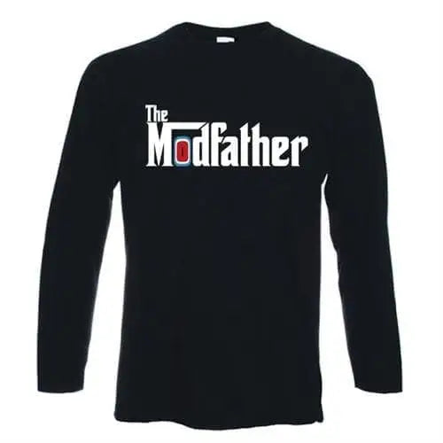 The Modfather Long Sleeve T-Shirt XL / Black