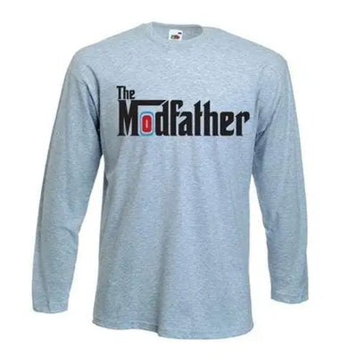 The Modfather Long Sleeve T-Shirt XL / Light Grey