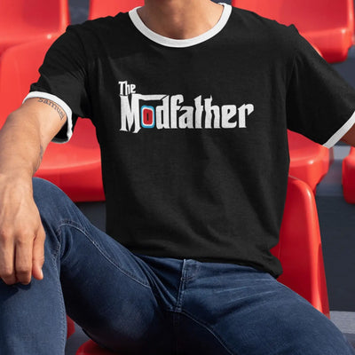 The Modfather Ringer Style T-Shirt